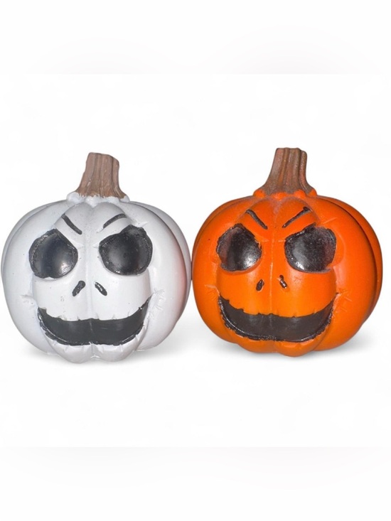 Target Other - Halloween Jack Skellington Inspired Pumpkin Decorations (Set of 2)